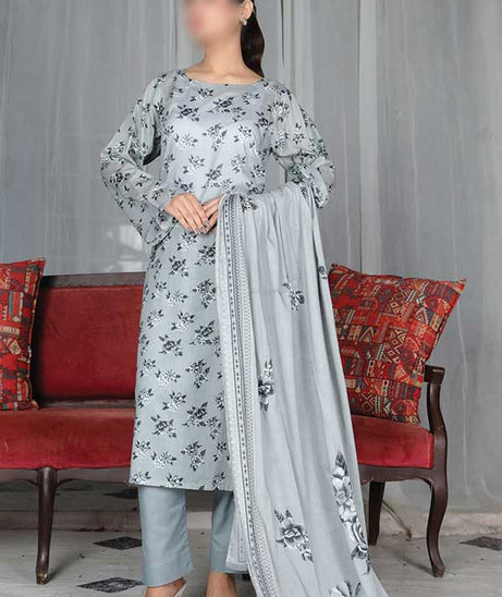 Alishba Haya Lawn`26 D#3760 (Grey)