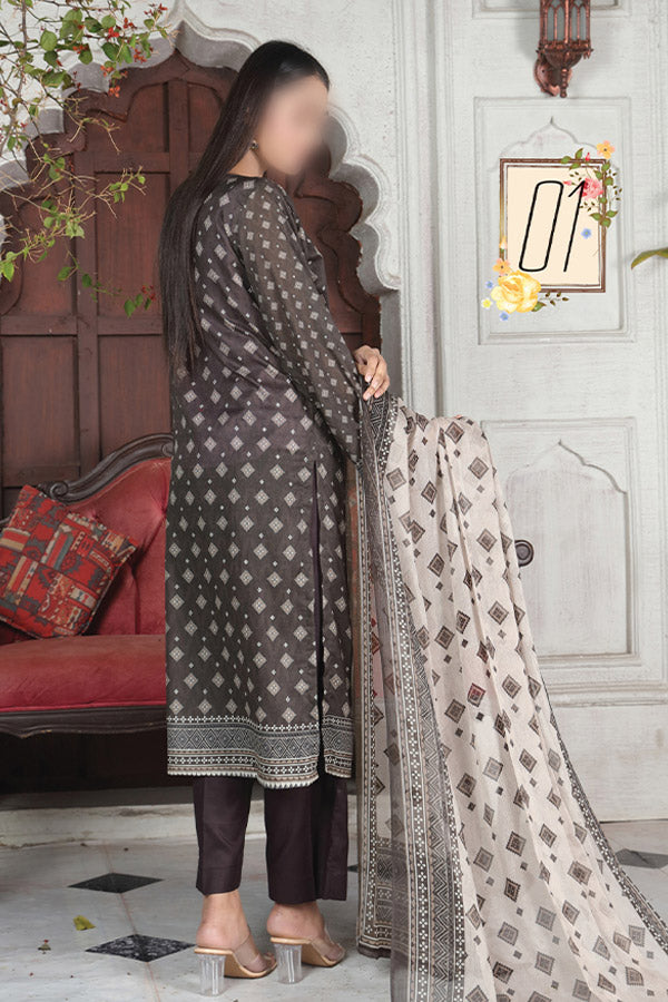 Alishba Haya Lawn`26 D#3771 D-Green