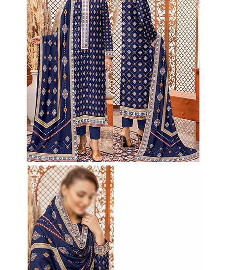 Alishba Haya Lawn`26 D#4192 (Nevy Blue)