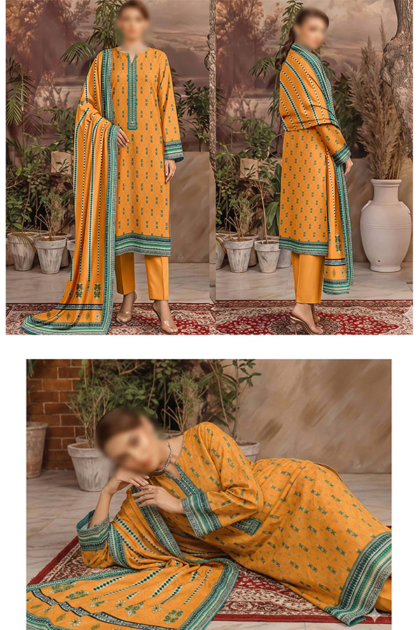 Alishba Haya Lawn`26 D#4194 (Orange)