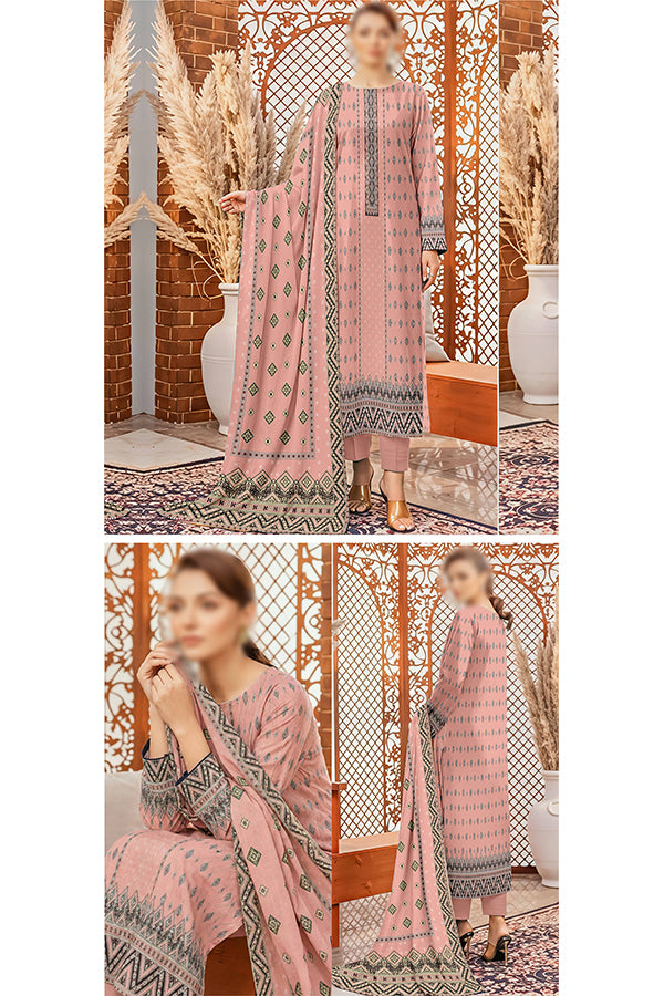 Alishba Haya Lawn`26 D#4196 (T Pink)