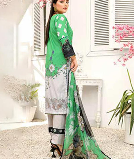 Alizeh Jan DP Lawn C/Dupatta'22 D#2 Grey