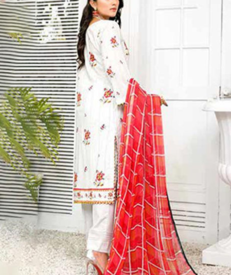 Alizeh Jan DP Lawn C/Dupatta'22 D#4 Grey