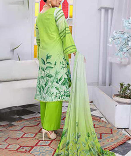 Alizeh Jan DP Lawn C/Dupatta'22 D#891 Green