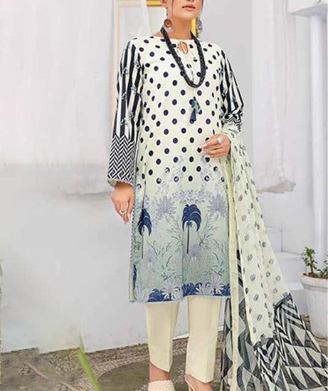 Alizeh Jan DP Lawn C/Dupatta'22 D#898 L Pista