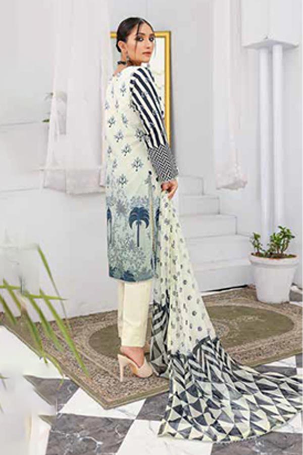 Alizeh Jan DP Lawn C/Dupatta'22 D#898 L Pista