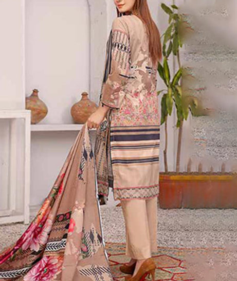 Alizeh Jan D/Print Lawn'22 D#1 L Grey