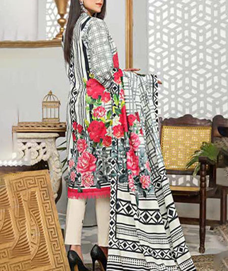 Alizeh Jan D/Print Lawn'22 D#22981 Fawn