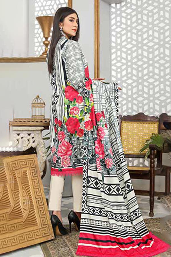 Alizeh Jan D/Print Lawn'22 D#22981 Fawn