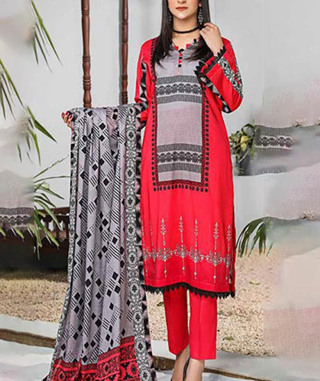 Alizeh Jan D/Print Lawn'22 D#22982 Pink