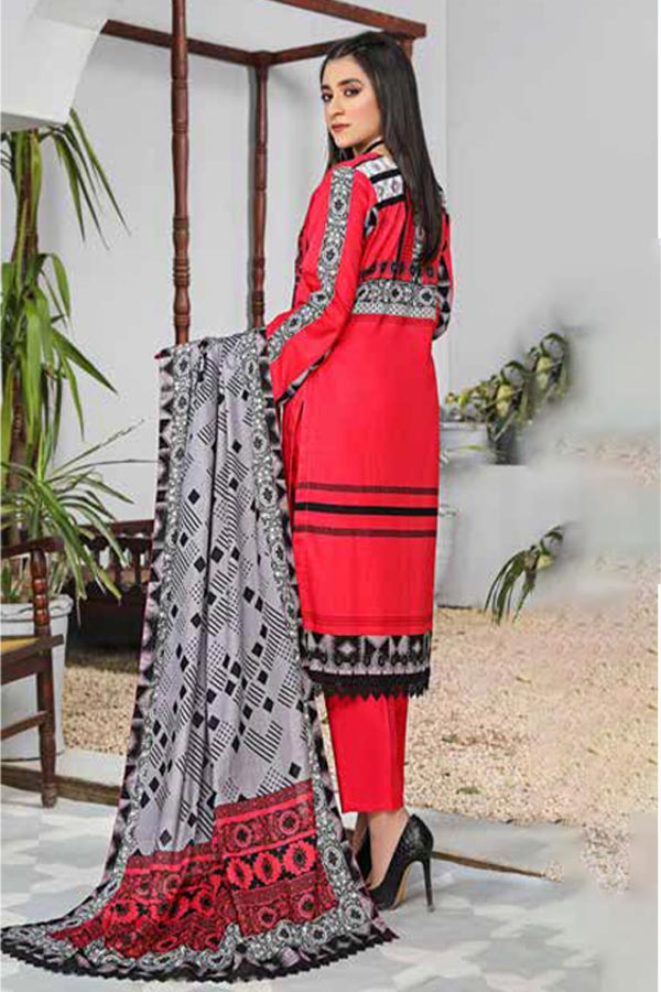 Alizeh Jan D/Print Lawn'22 D#22982 Pink