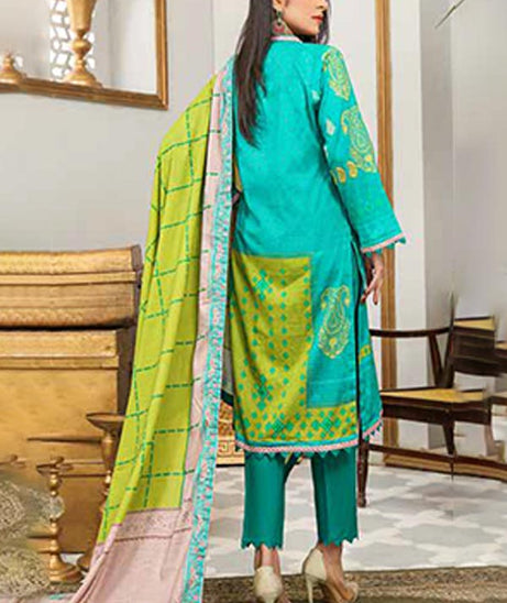 Alizeh Jan D/Print Lawn'22 D#22986 Green