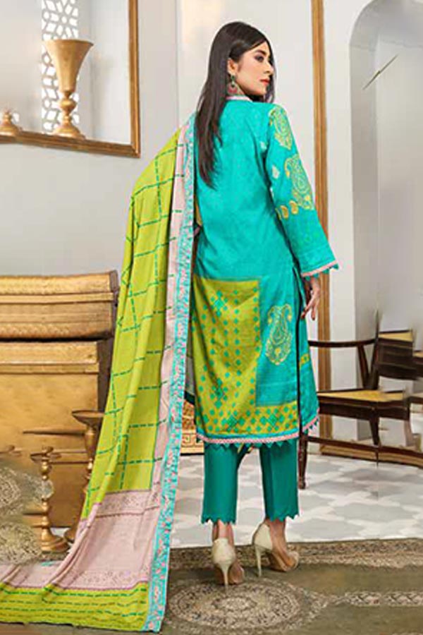 Alizeh Jan D/Print Lawn'22 D#22986 Green