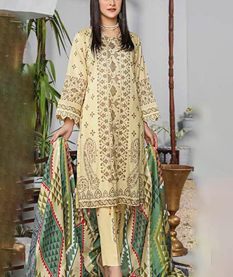 Alizeh Jan D/Print Lawn'22 D#22988 Cream