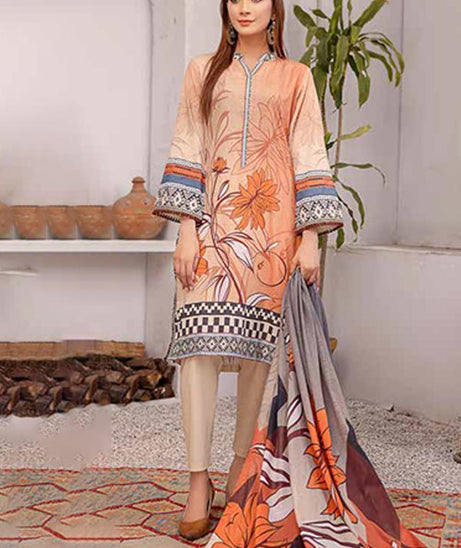 Alizeh Jan D/Print Lawn'22 D#3 Skin