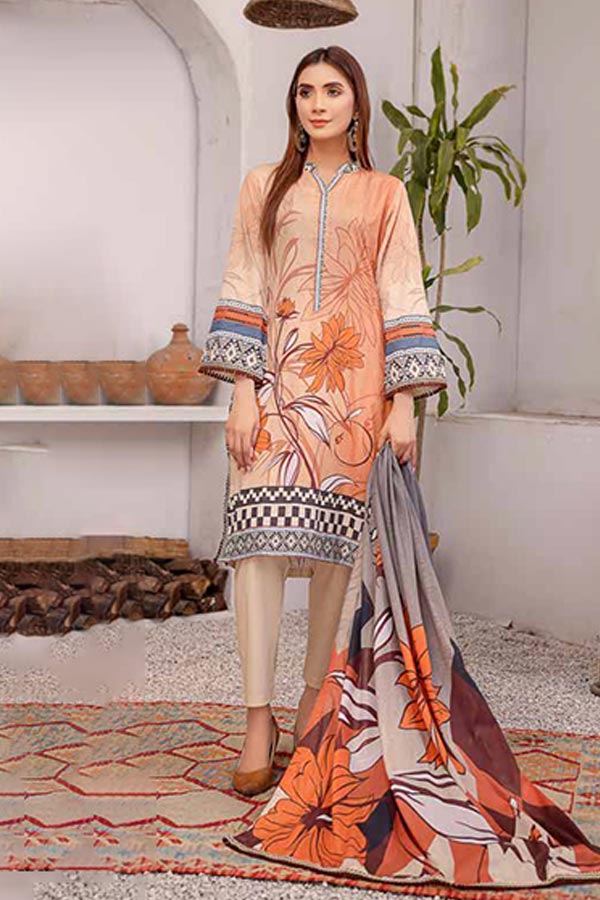 Alizeh Jan D/Print Lawn'22 D#3 Skin