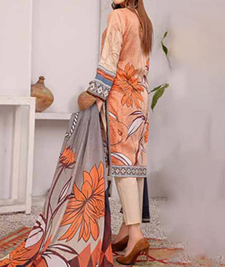 Alizeh Jan D/Print Lawn'22 D#3 Skin