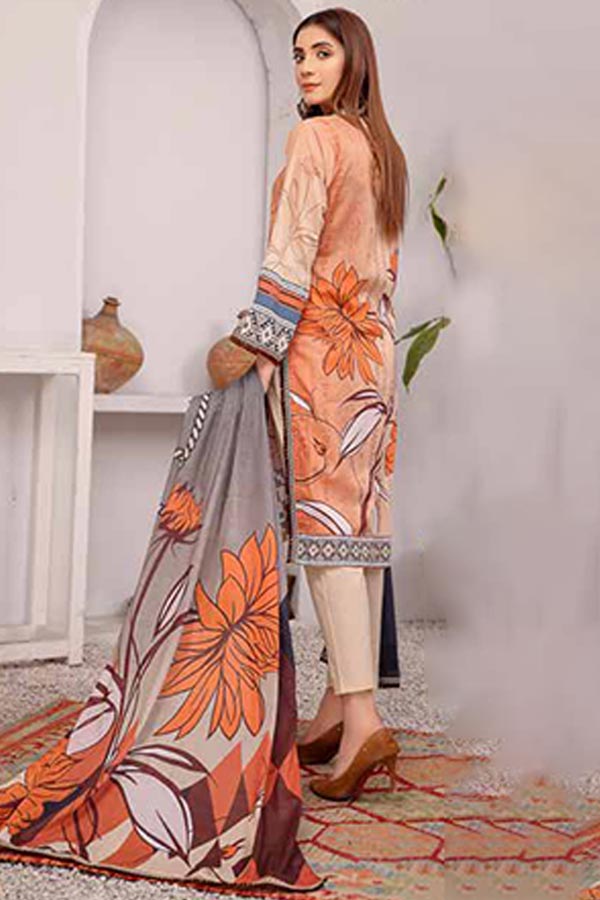Alizeh Jan D/Print Lawn'22 D#3 Skin