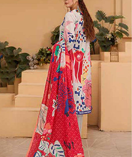 Alizeh Jan D/Print Lawn'22 D#968 L Grey