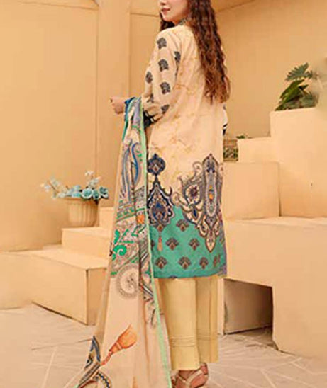 Alizeh Jan D/Print Lawn'22 D#969 D Cream