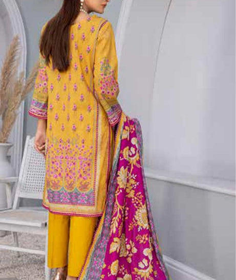 Alizeh Jan Luxury  D/Lawn`23 D#373 (GOLDEN)