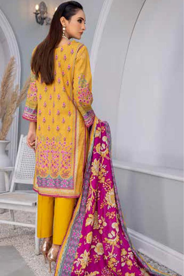Alizeh Jan Luxury  D/Lawn`23 D#373 (GOLDEN)