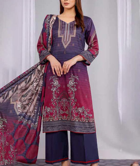 Alizeh Jan Premium D/Lawn`23 D#102 (N BLUE)