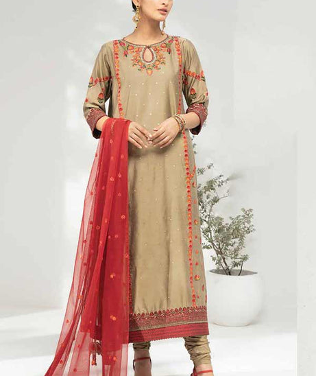 Alkaram Studio Meraki'22 ED#08 (BEIGE GOLD)