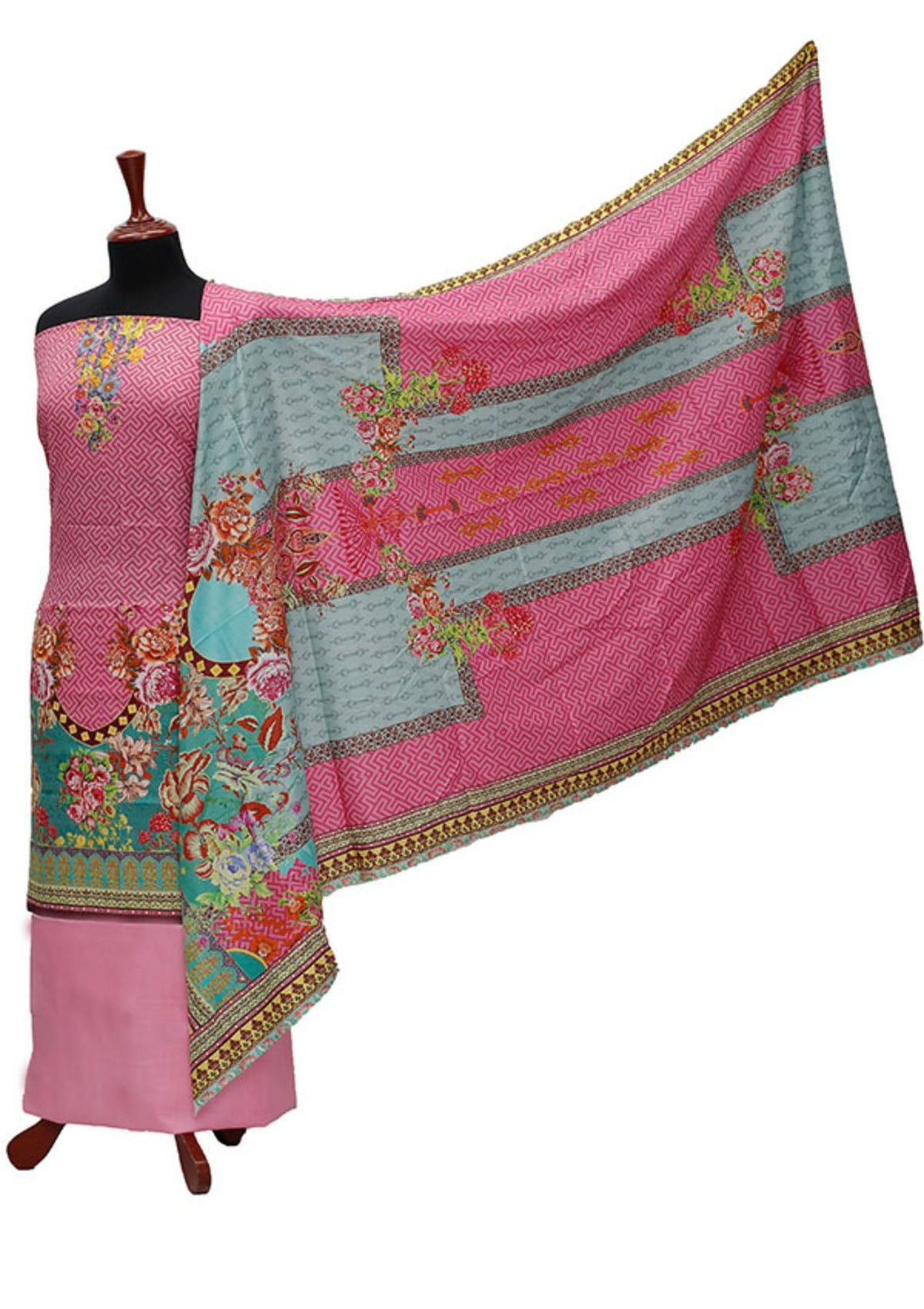 Ameera Emb Linen'20 AM#2010137 (Pink)