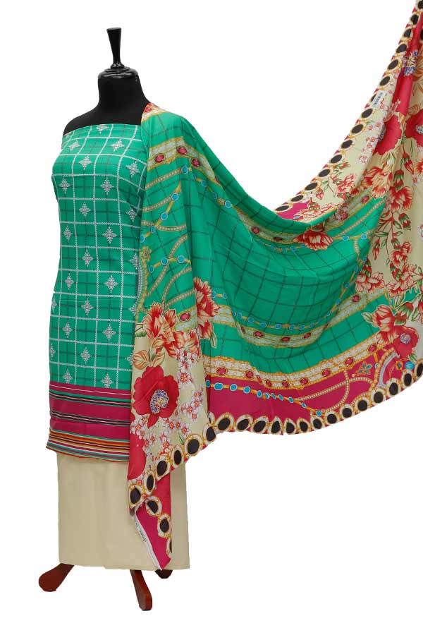 Ameera Print Linen`20 AM#201091 Cream