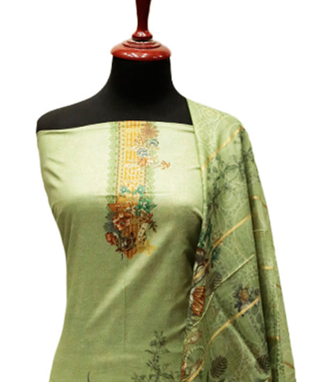 Ammar Bilal Print Lawn'24 (A Green)