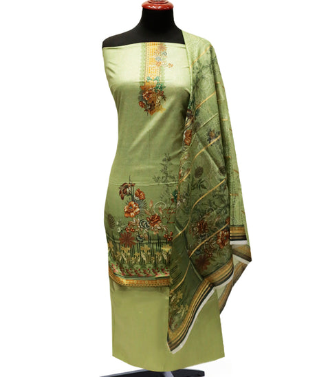 Ammar Bilal Print Lawn'24 (A Green)