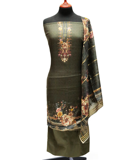 Ammar Bilal Print Lawn'24 (M Green)