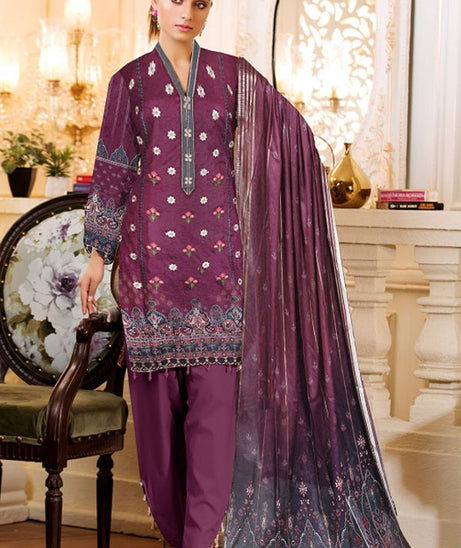 AB Ammara Digital Emb Lawn`22 (Vol-5) D#10