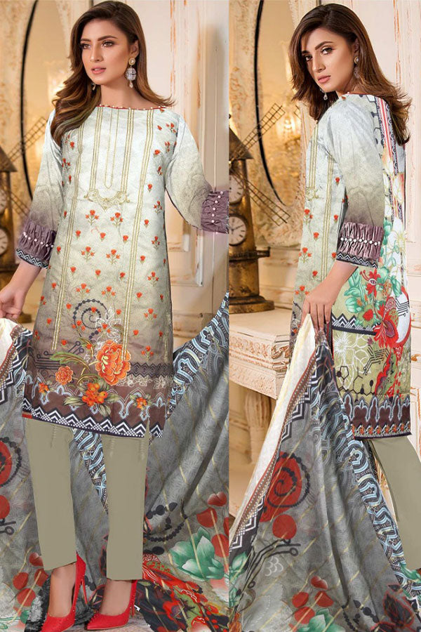 Ammara Digital Emb Lawn`22 (Vol-8) D#03