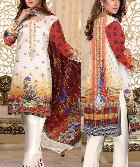 Ammara Digital Emb Lawn`22 (Vol-8) D#05