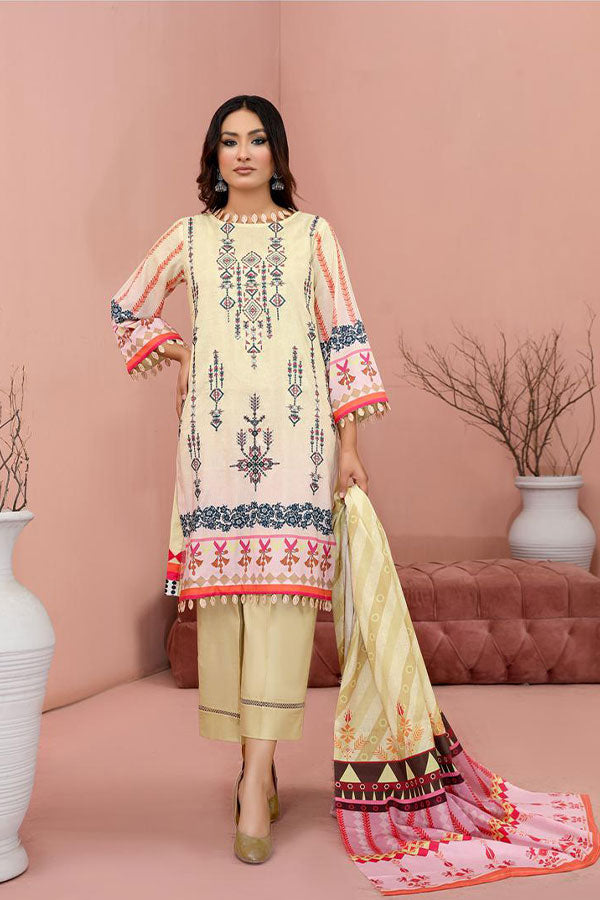 Amna Ismail Rangja Lawn`23 D#09