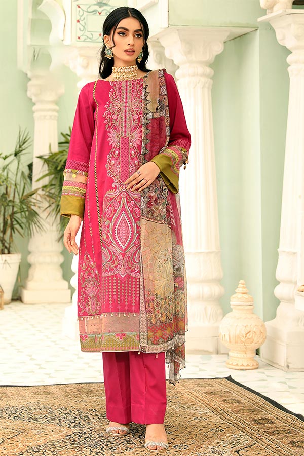 Anamta by Mahwish Luxury Lawn'22 D#02 TABASUM