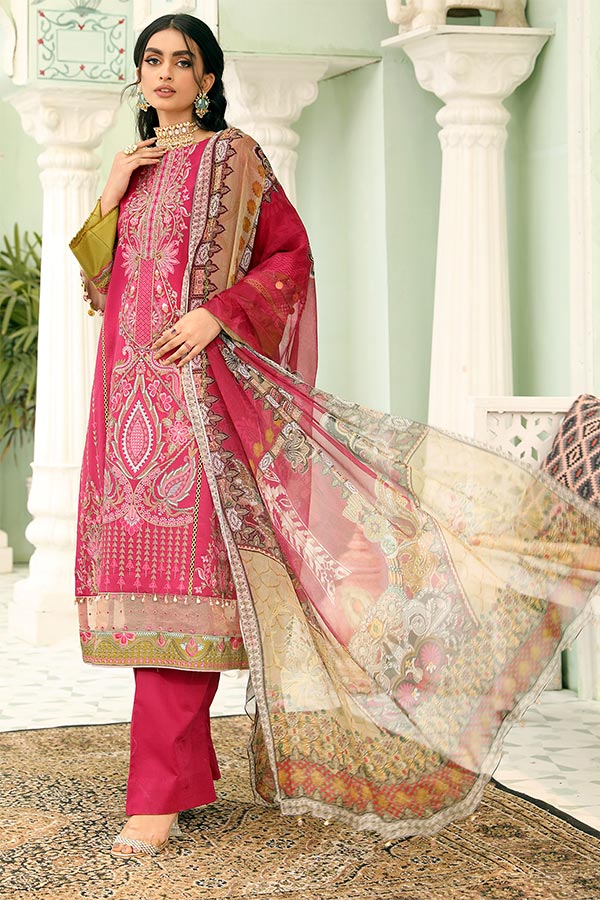 Anamta by Mahwish Luxury Lawn'22 D#02 TABASUM