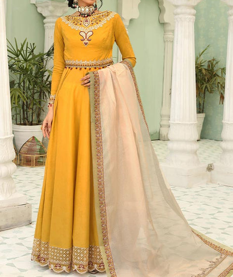 Anamta by Mahwish Luxury Lawn'22 D#03 GUL-E-AFSHAN