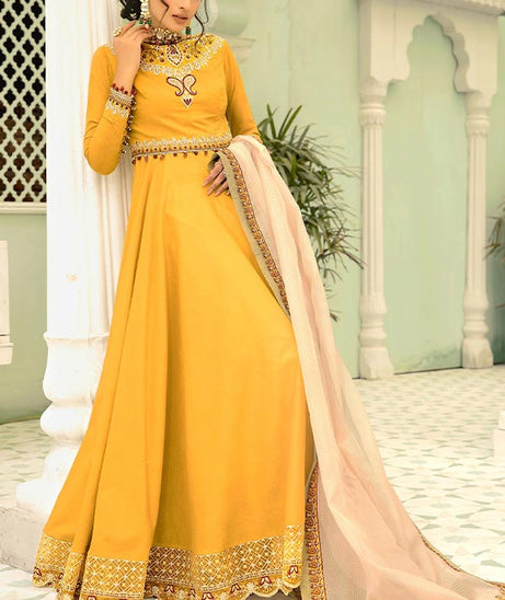 Anamta by Mahwish Luxury Lawn'22 D#03 GUL-E-AFSHAN
