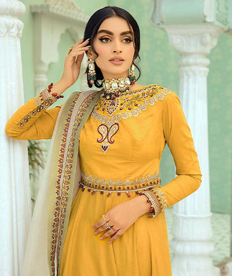 Anamta by Mahwish Luxury Lawn'22 D#03 GUL-E-AFSHAN
