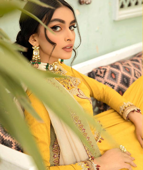 Anamta by Mahwish Luxury Lawn'22 D#03 GUL-E-AFSHAN