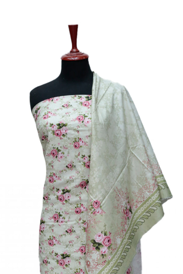 Anarkali Digital Linen '24 D#82 (Ash Grey)