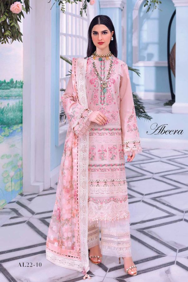 Anaya Afsana Festive Luxury Lawn`22 AL#10