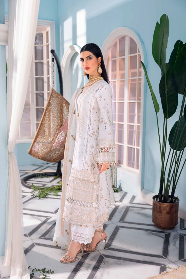 Anaya Afsana Festive Luxury Lawn`22 AL#16