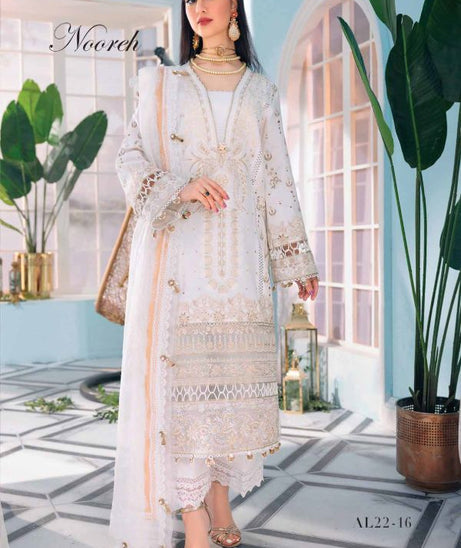 Anaya Afsana Festive Luxury Lawn`22 AL#16