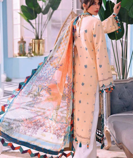 Anaya Afsana Festive Luxury Lawn`22 AL#18