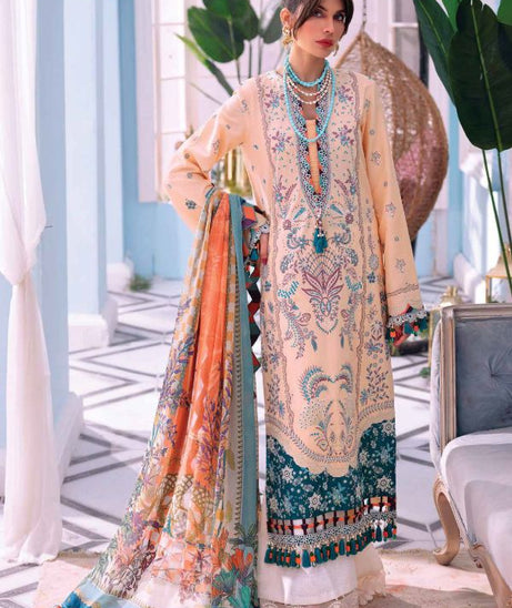 Anaya Afsana Festive Luxury Lawn`22 AL#18