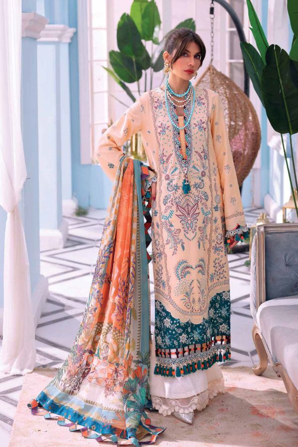 Anaya Afsana Festive Luxury Lawn`22 AL#18